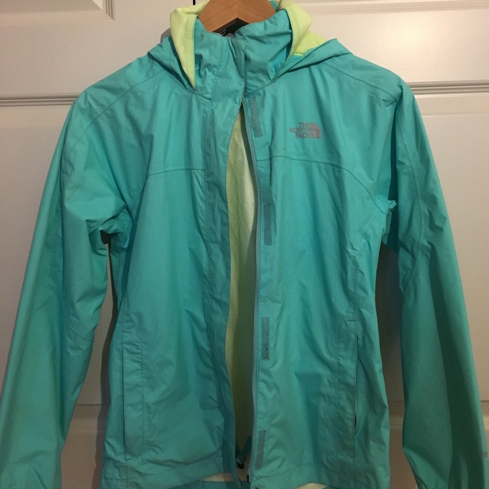 The North Face windbreaker jacket in mint